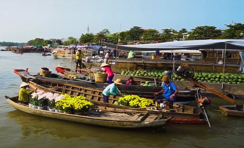 The Mekong Delta vietnam family tour
