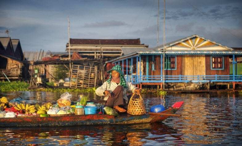 Siem Reap floating village - Mechrey