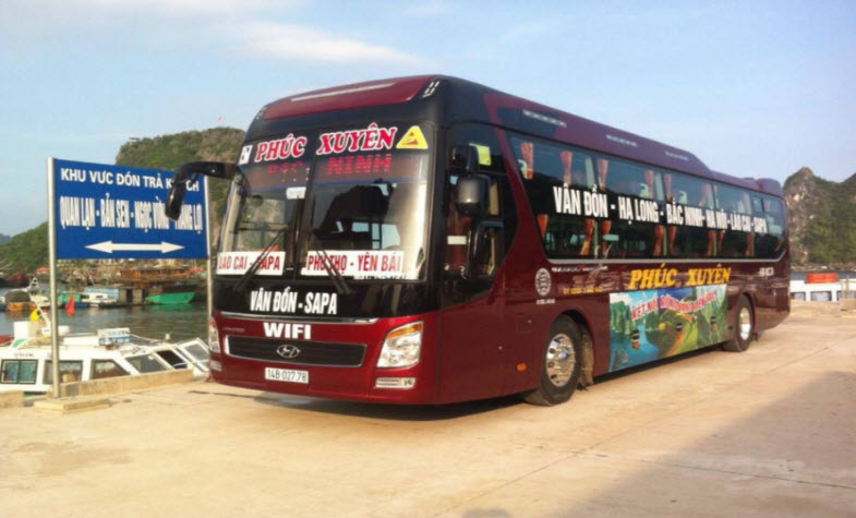 Hanoi to Halong Bay by bus