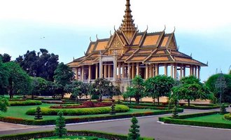 Silver pagoda, Phnom penh, Cambodia travel