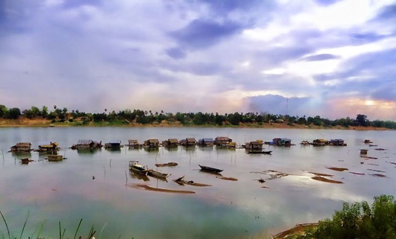 Floating village