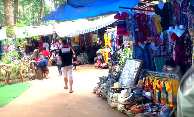 Local market in Mondulkiri