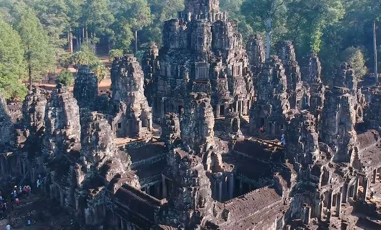 The temple of Bayon