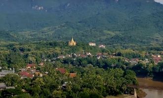 View from mount Phousi, Luang Prabang, Laos travel