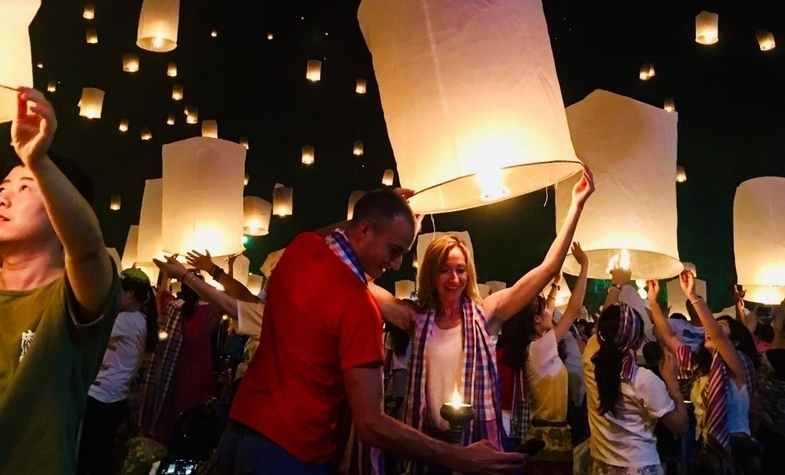 Chiang Mai Loy Krathong festival