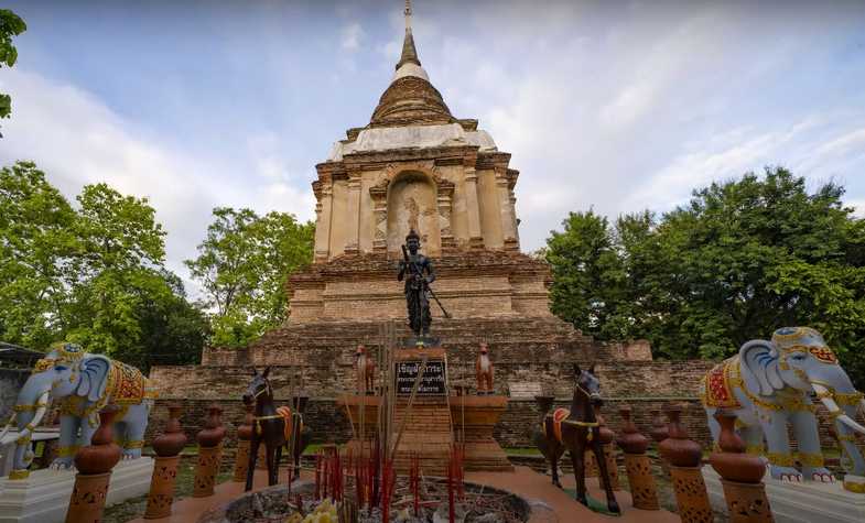 Old stupa in Chiang Mai