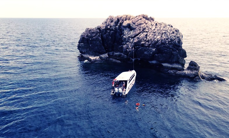 Thailand, Diving around Sail Rock