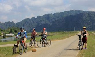 Mai Chau cycling, Vietnam