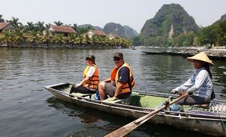 ninh binh landscape, Vietnam