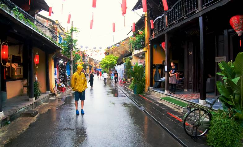 Central Vietnam in November is still in rainy season