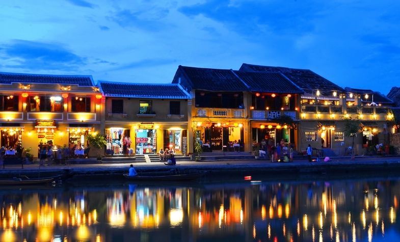Hoi An Vietnam, Hoi An city, Thu Bon river, Hoi An Old town