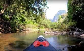 River kayaking, Khao Sok National Park, Thailand