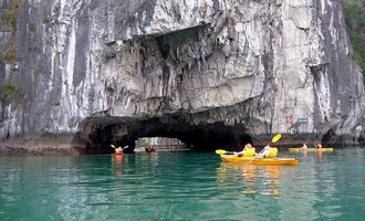 Kayaking, Halong bay cruise, Vietnam travel