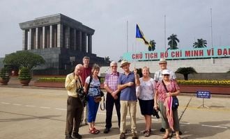 Ho Chi Minh mausoleum, Hanoi, Vietnam travel