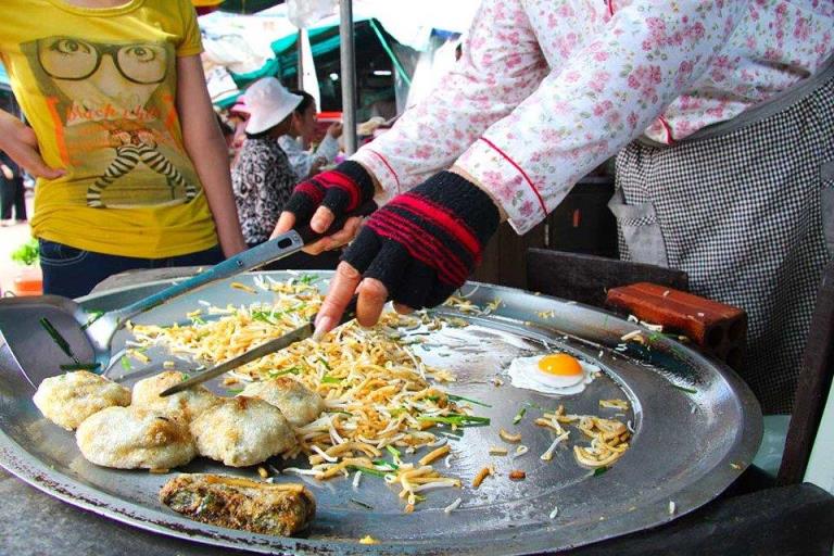 Cambodia vegetable pancake