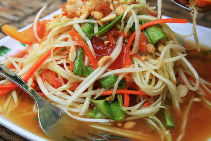 Som Tam or papaya salad