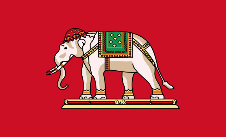 Elephants in Thailand - appearing in many official seals