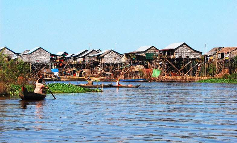 Tonle Sap Floating village: A Cambodian water world