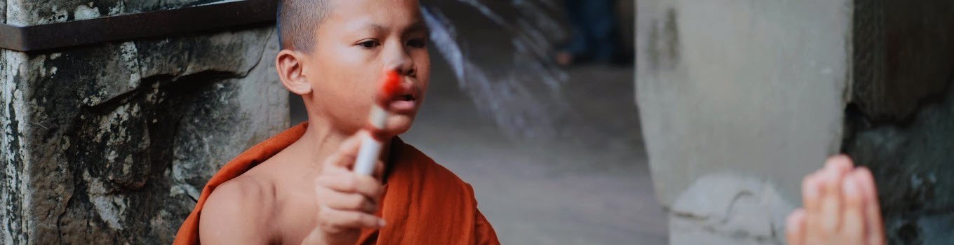 Buddhist blessing ceremony