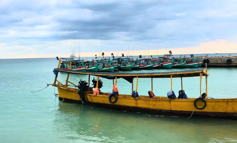 Khi đến thăm bãi biển Sihanoukville