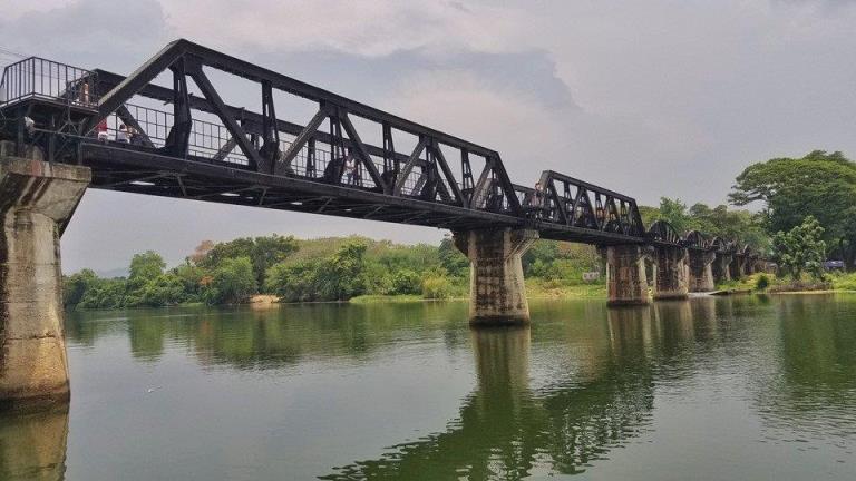 bridge across Kwai river