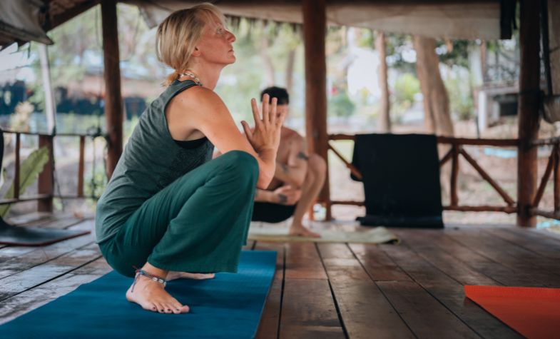 wellness travel in Vietnam, yoga activities