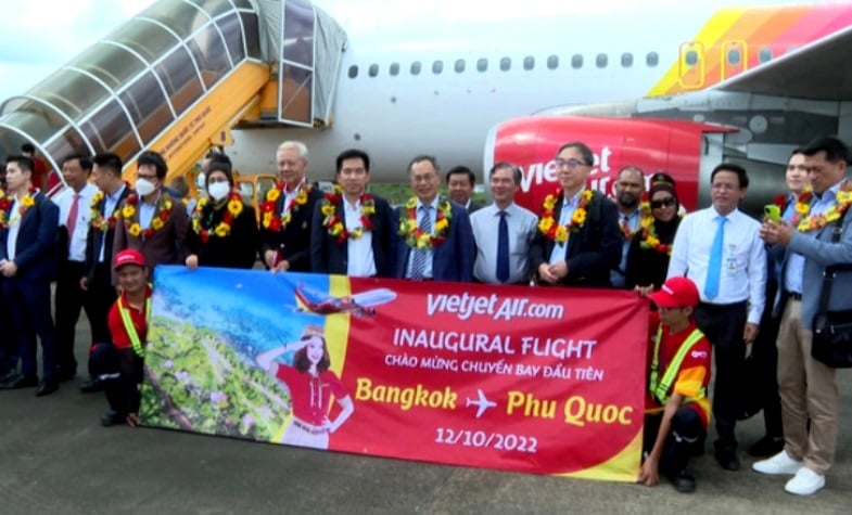 the direct Bangkok-Phu Quoc flight