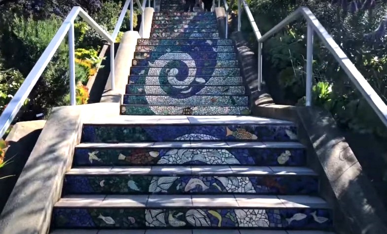 The 16th Avenue Tiled Steps