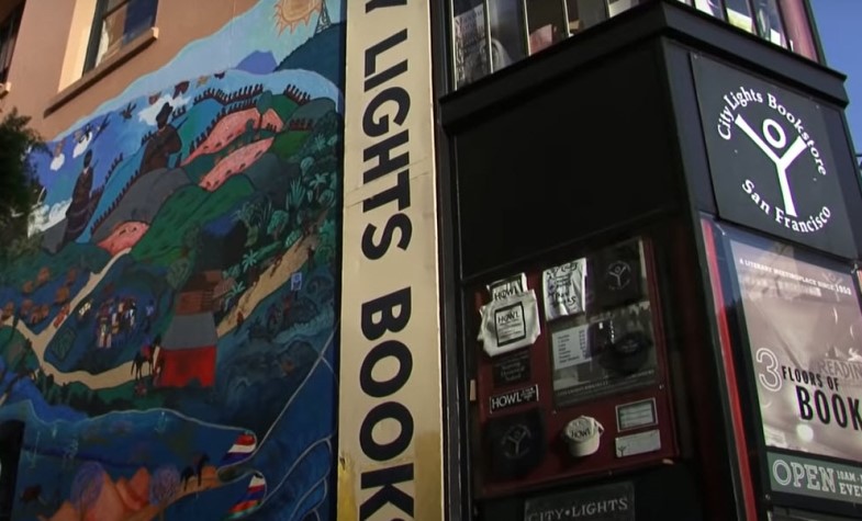 The City Lights bookstore