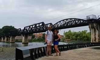 Bridge over The Kwai River, Kanchanaburi, Thailand