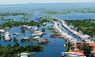 tonle sap, siam reap, cambodia