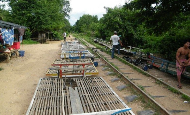 Bamboo train - Battambang