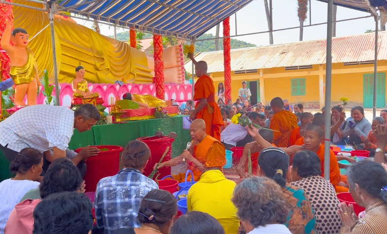 The Khmer New Year and the Pithi Srang Preah Ceremony