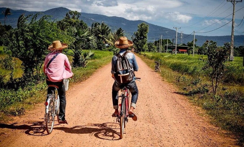 Bike tour, fun things to do in Kampot
