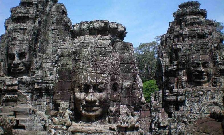 Angkor Thom Faces