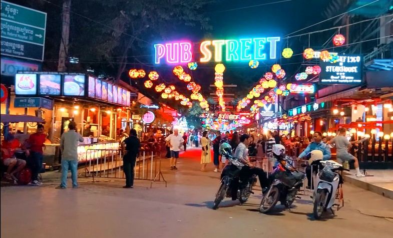 Pub Street, Siem Reap, Cambodia