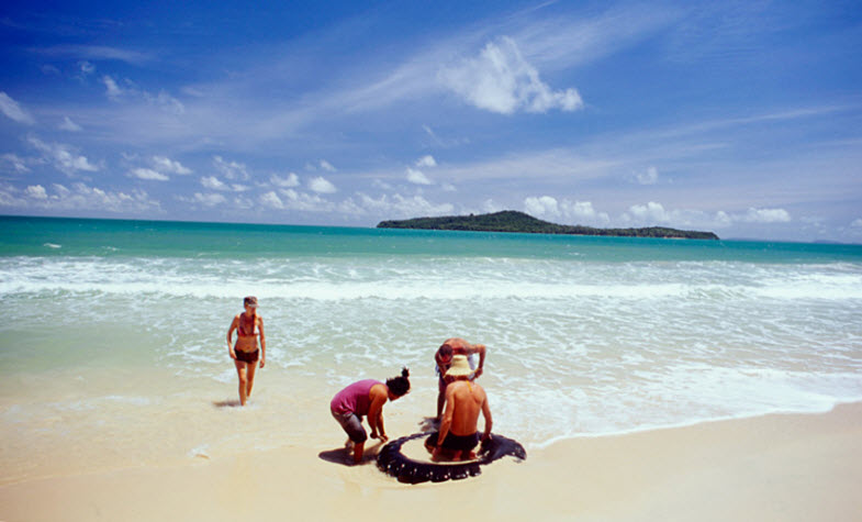 koh ta kiew beach cambodia