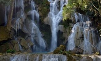 kuangsi falls,luang prabang, laos