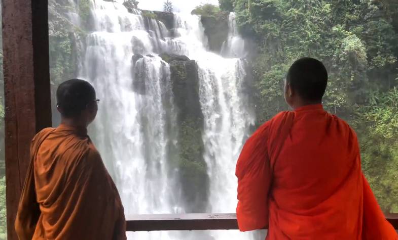 Laos Waterfall 3, Tad Yuang Waterfall