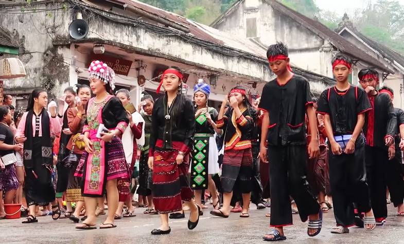 Laos, Laos festival, Pi Mai