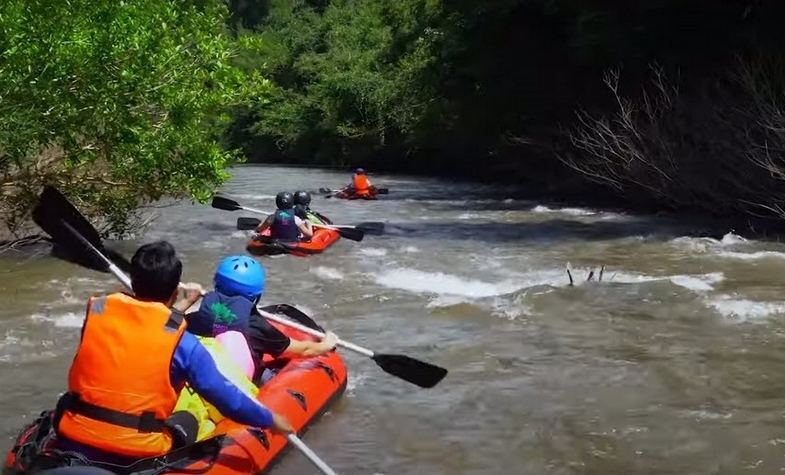 Rafting in Luang Namtha