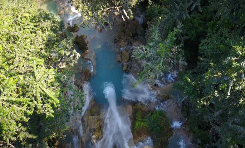 Kuang Si Waterfalls Luang Phrabang Laos