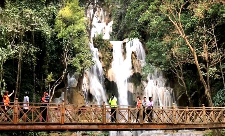 Kuang Si Waterfalls Luang Phrabang Laos