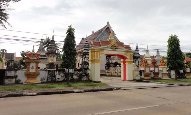 Laos, Savannakhet, Wat Xayaphoum, Laos Travel Guide