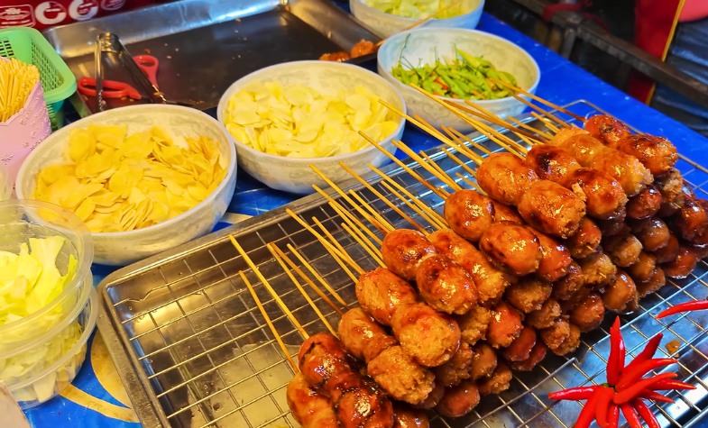 Must try at Vientiane Night Market