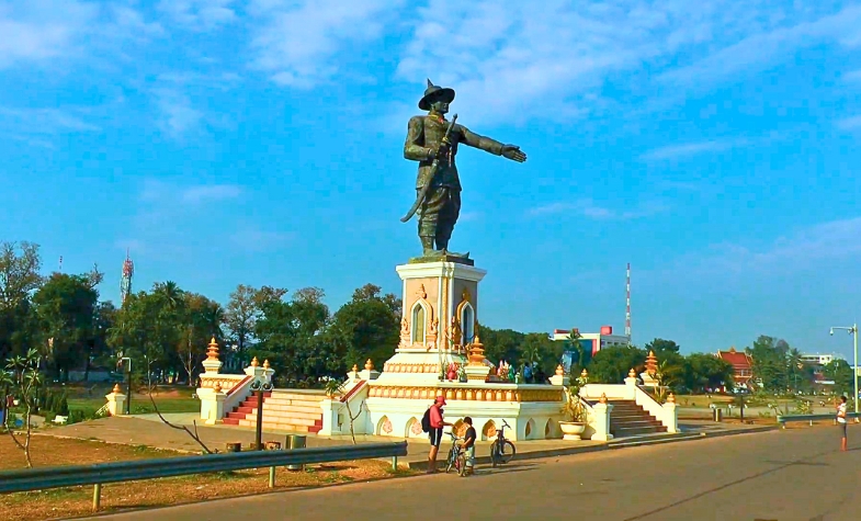 Unveiling The Historical Legacy Of Chao Anouvong Park In Vientiane