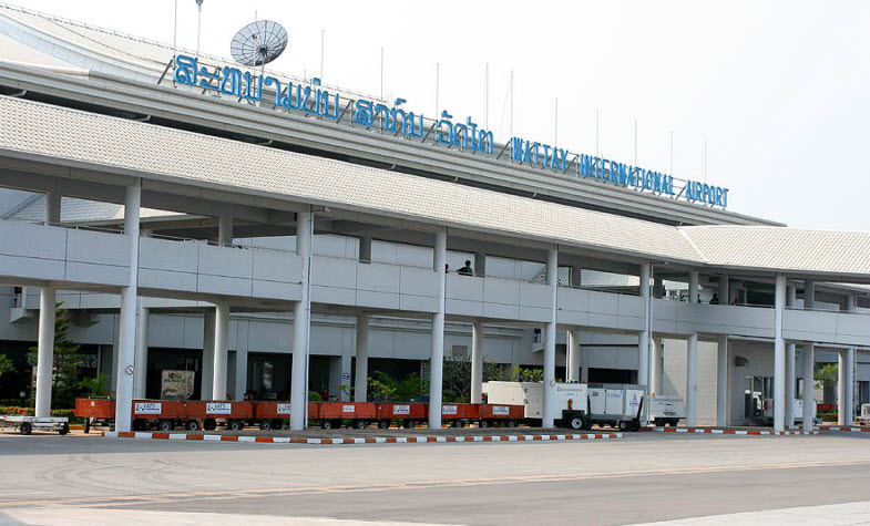 Wattay International Airport in Vientiane