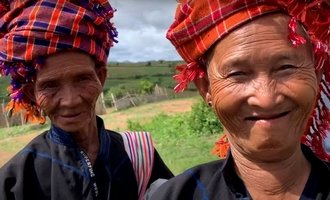 Hill tribe people in Kalaw