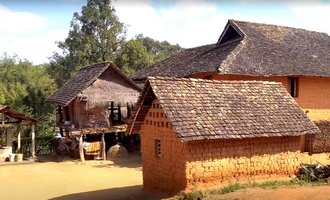 Hill tribe village Keng Tung, Myanmar