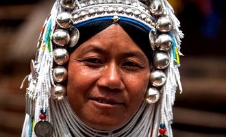 Hill tribe people in Keng Tung, Myanmar